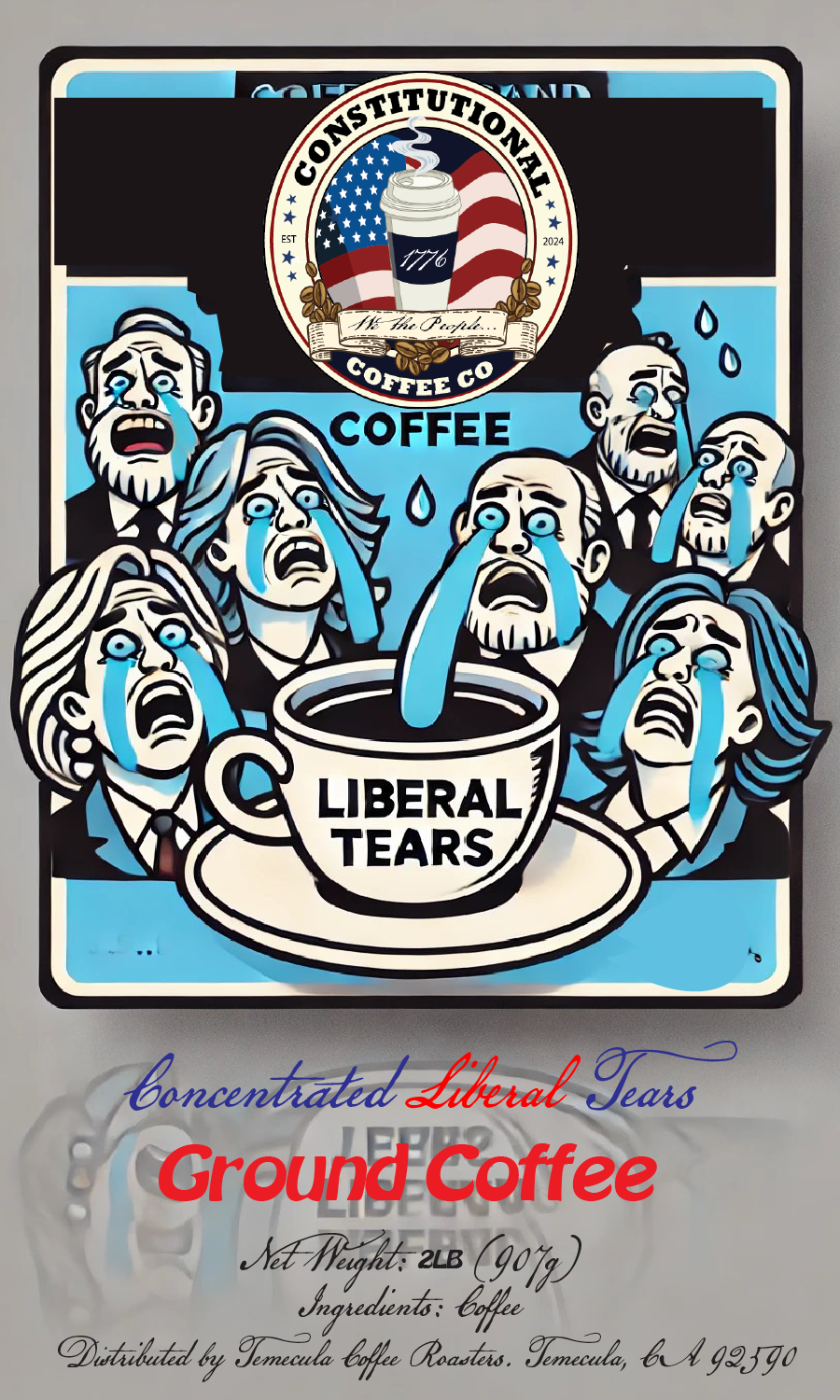 Concentrated Liberal Tears Max Caf Blend - 12 oz Ground